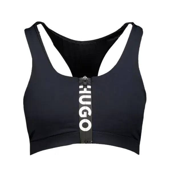 Hugo Ženski gornji dio kupaćeg kostima Wave Bralette, Crni