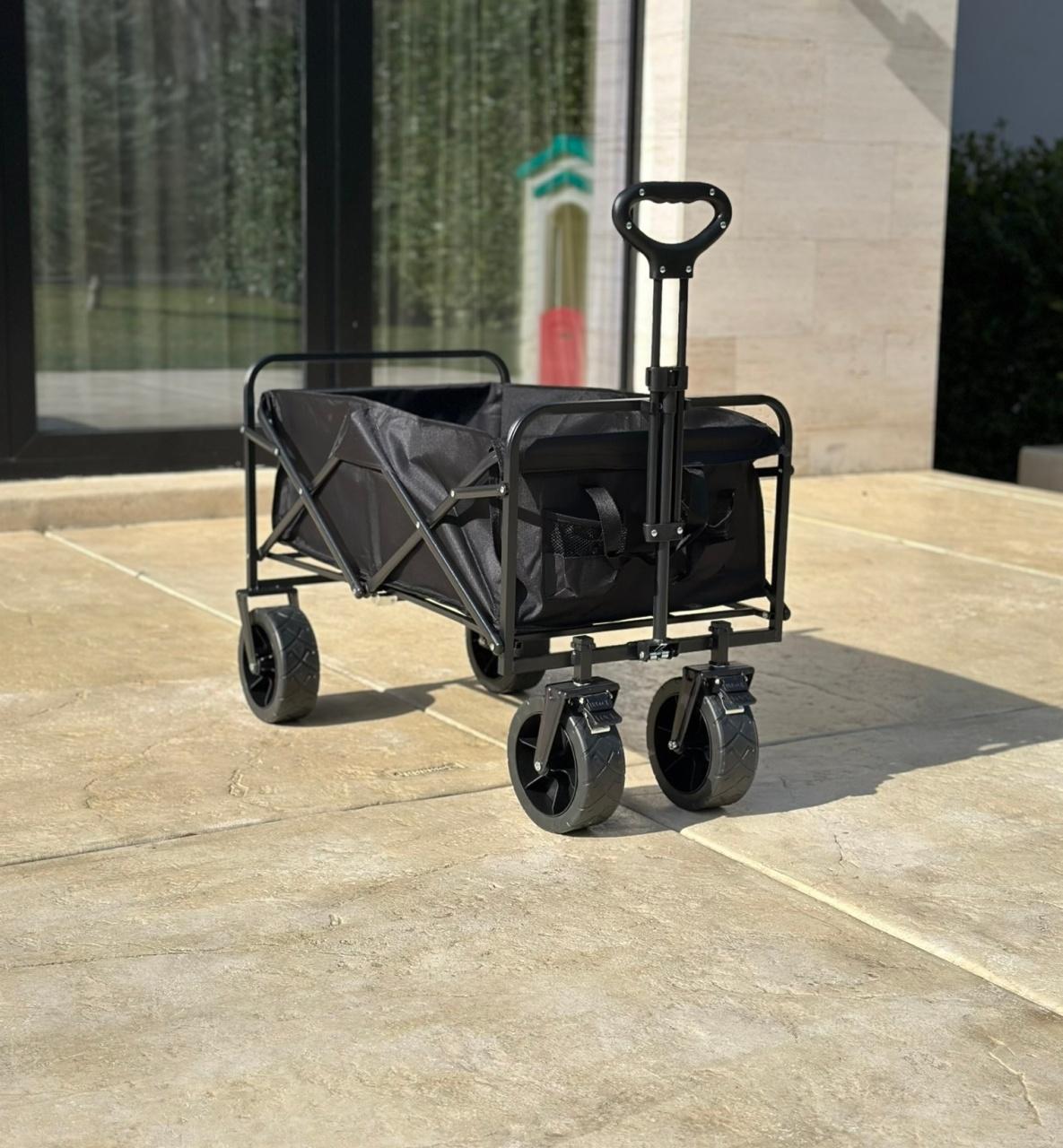 BOLZZ Hackli dječja kolica za plažu, smeđa