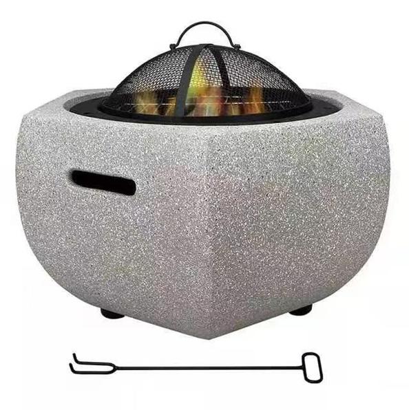 BOLZZ Vrtni roštilj Stol 65 cm