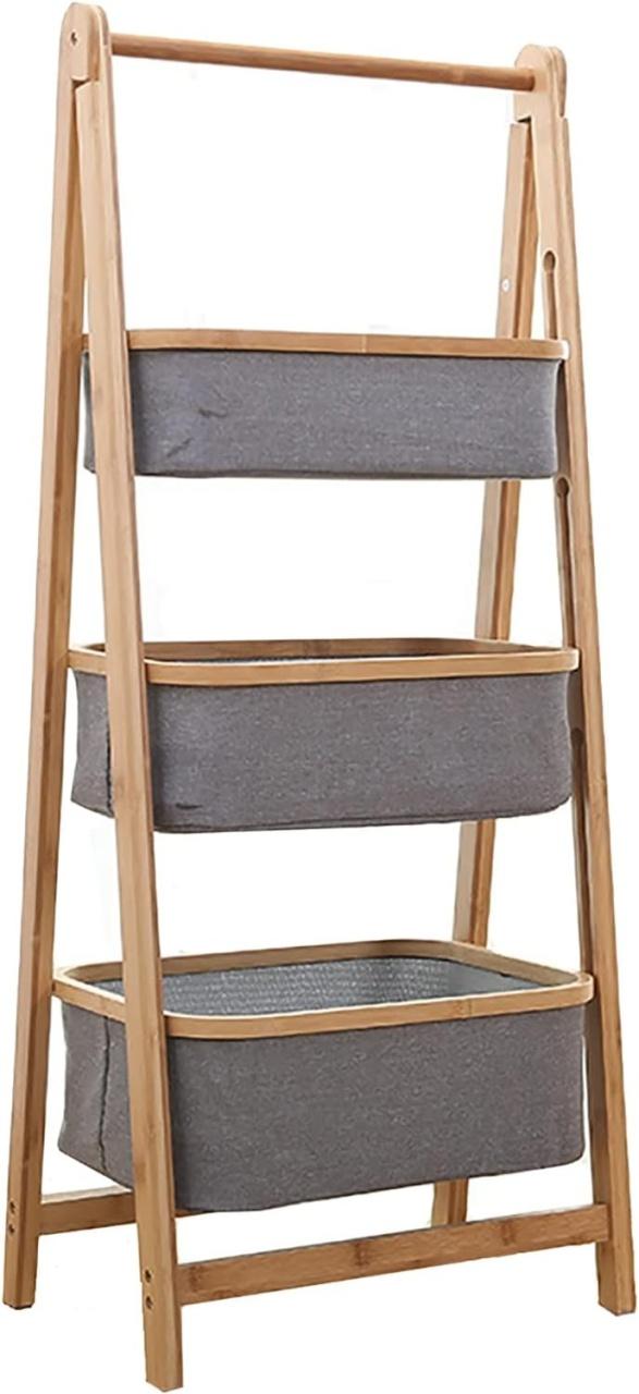 BOLZZ Polica za odlaganje prirodna 3