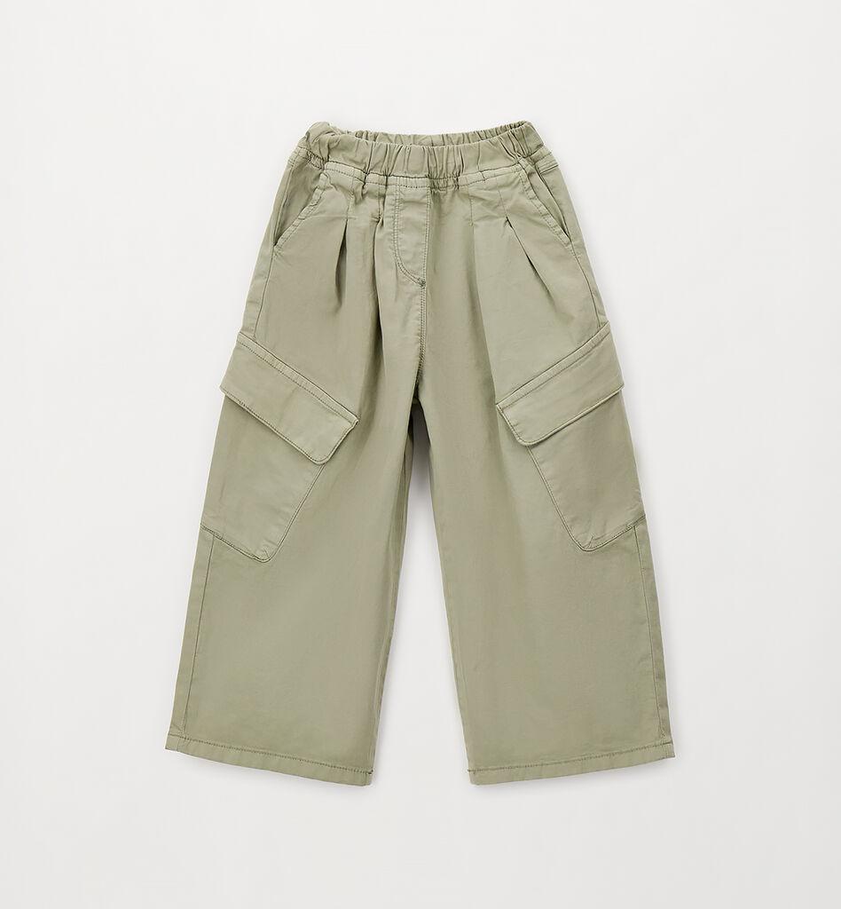 Ido Pantalone za djevojčice SS26SR4.G363S4836, Zelene