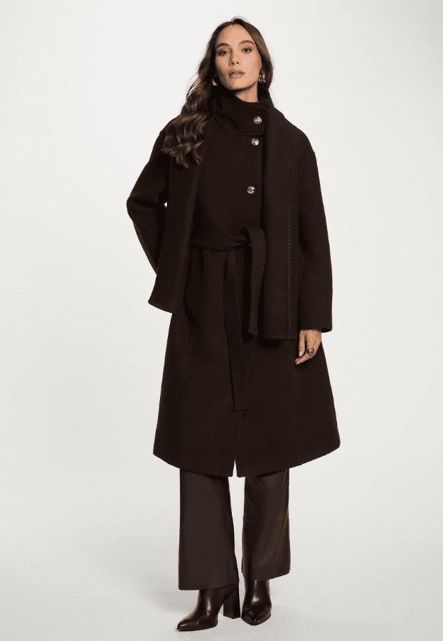 Morgan Ženski kaput SS26ŽR252GSCARFCAFES6, Braon