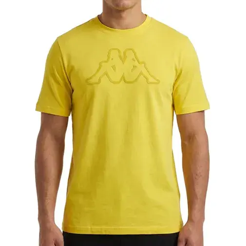 Muška majica Kappa Logo Korpo Cromen, žuta