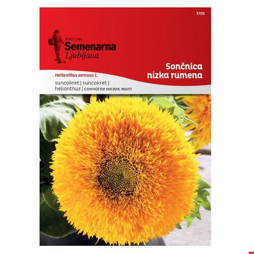 Semenarna Ljubljana Suncokret niski Žuti 3702