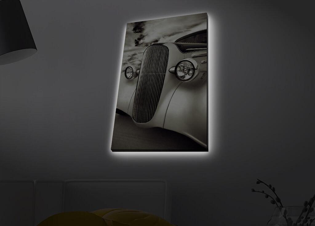 Zidna slika sa LED osvetljenjem 4570MDACT-046, 45x70 cm
