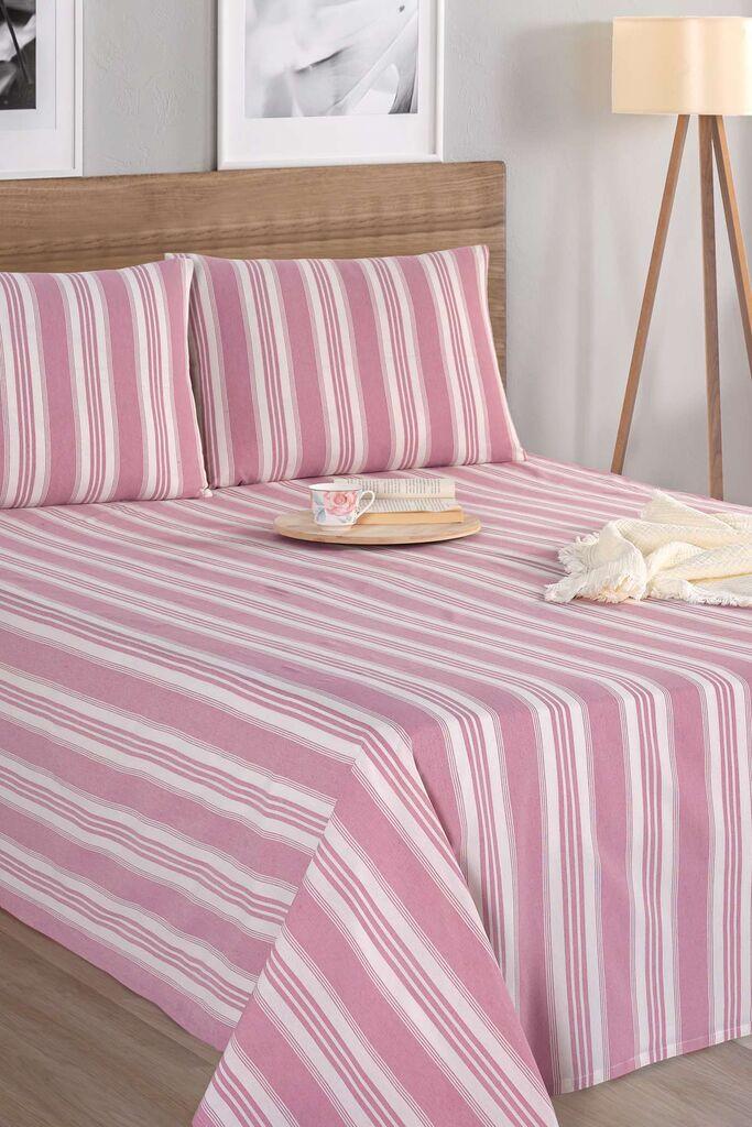 L'essentiel Maison set posteljine Soft Line, 240x160cm, roze