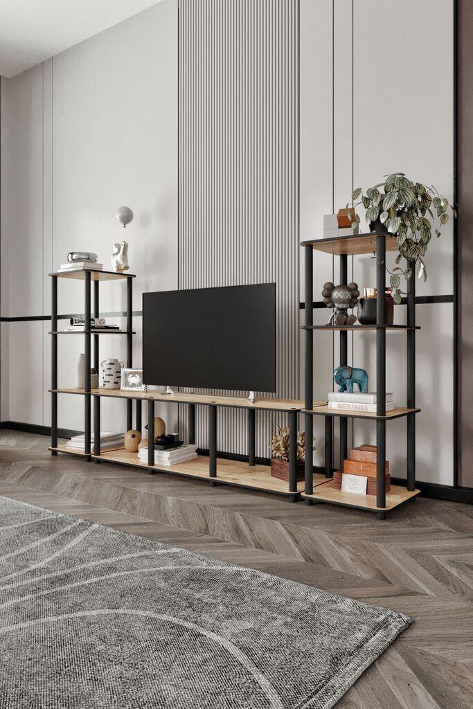 Hanah Home TV komoda Grand, 188x106x34 cm, Hrast