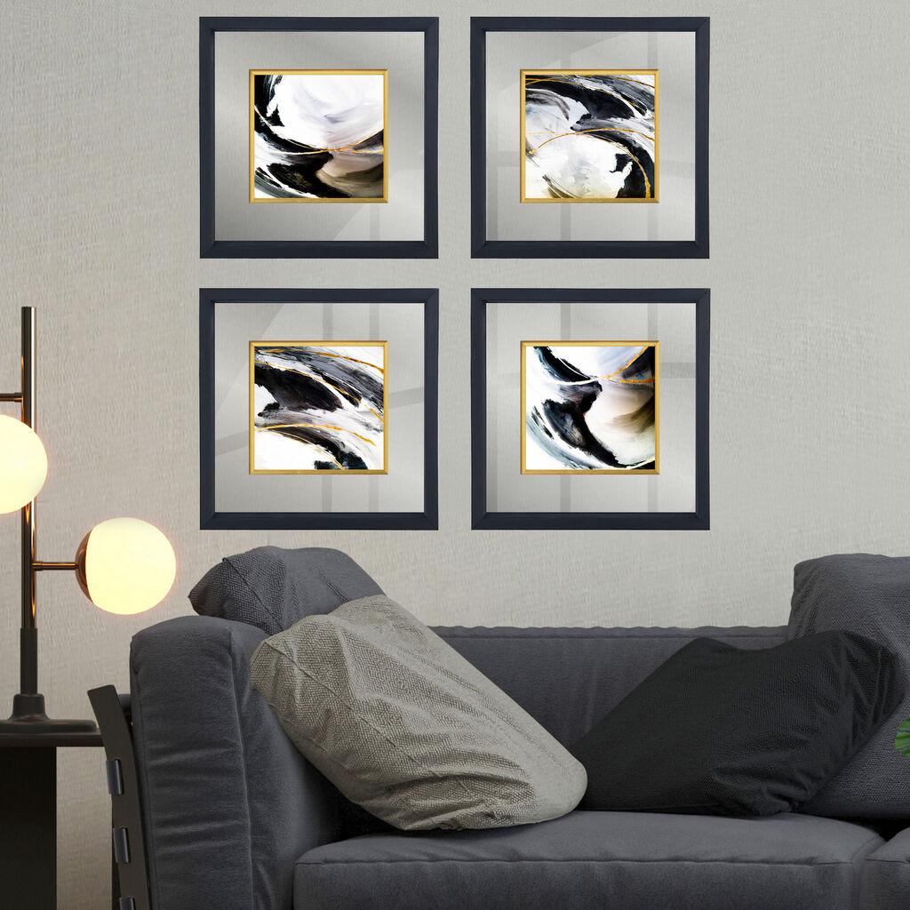Wallity Set uramljenih slika CAM1871409, 4 dijela