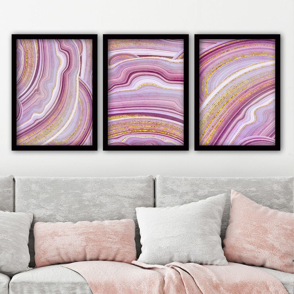 Wallity Set uramljenih slika 3SC38, 3 dijela