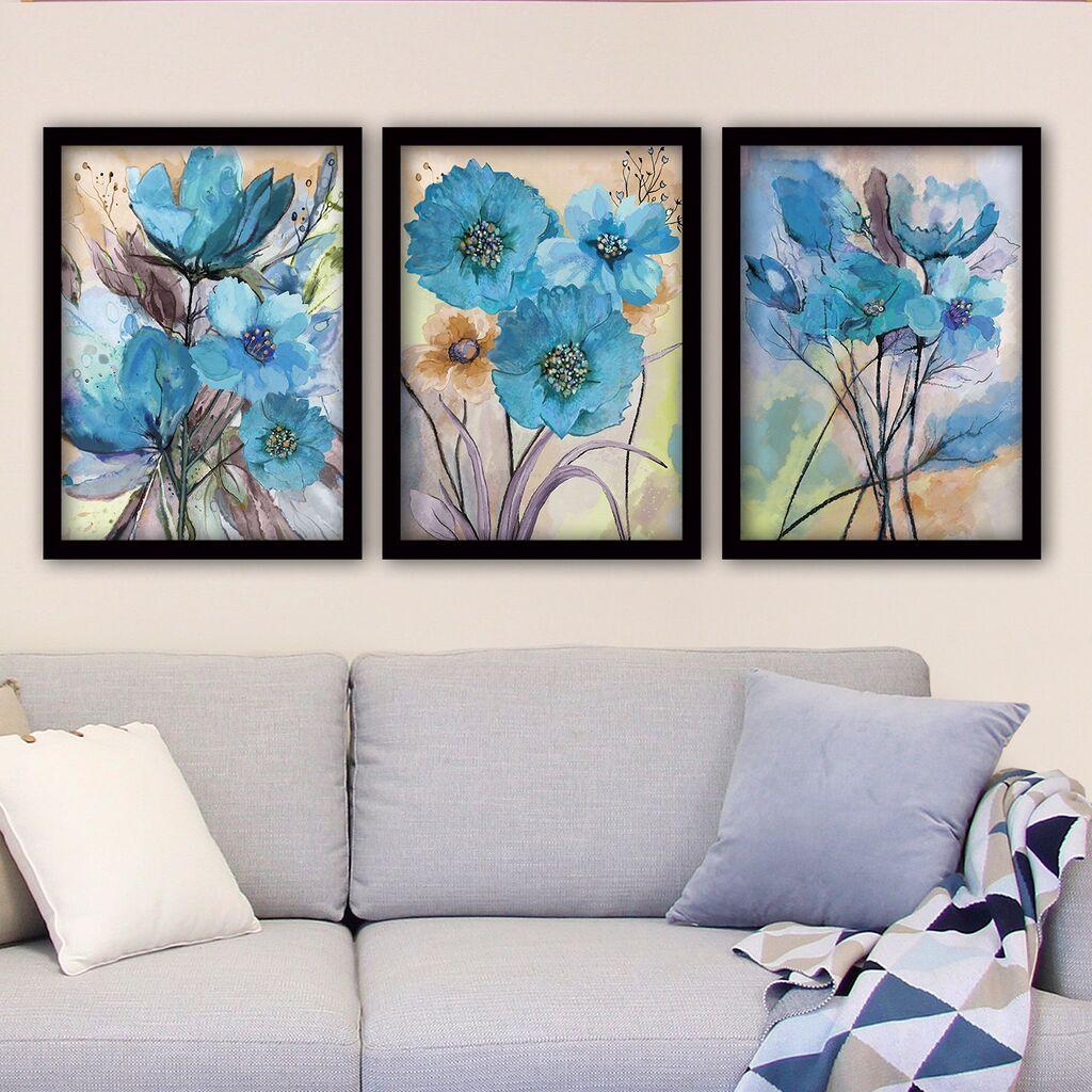 Wallity Set uramljenih slika 3SC85, 3 dijela