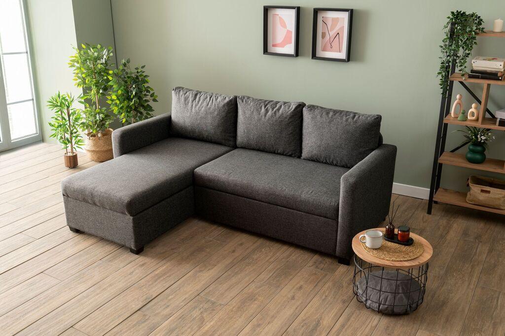 Atelier del Sofa Ugaona granitura Kado, Tamnosiva