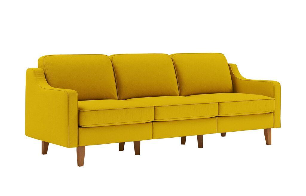 Atelier del Sofa Trosed Robin Extra 3, 220x84x87cm, Žuta