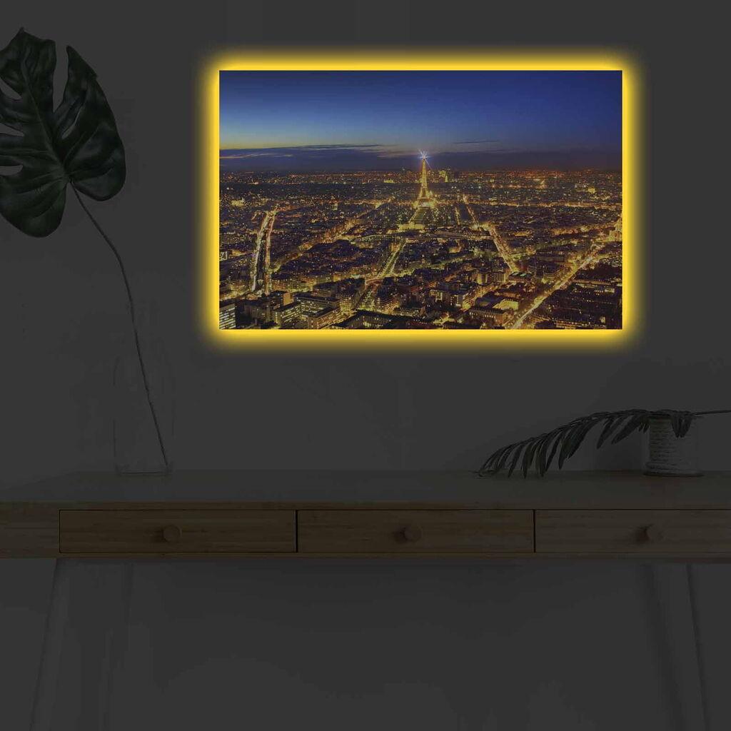 Zidna slika sa LED osvjetljenjem 4570DHDACT-037, 45x70 cm