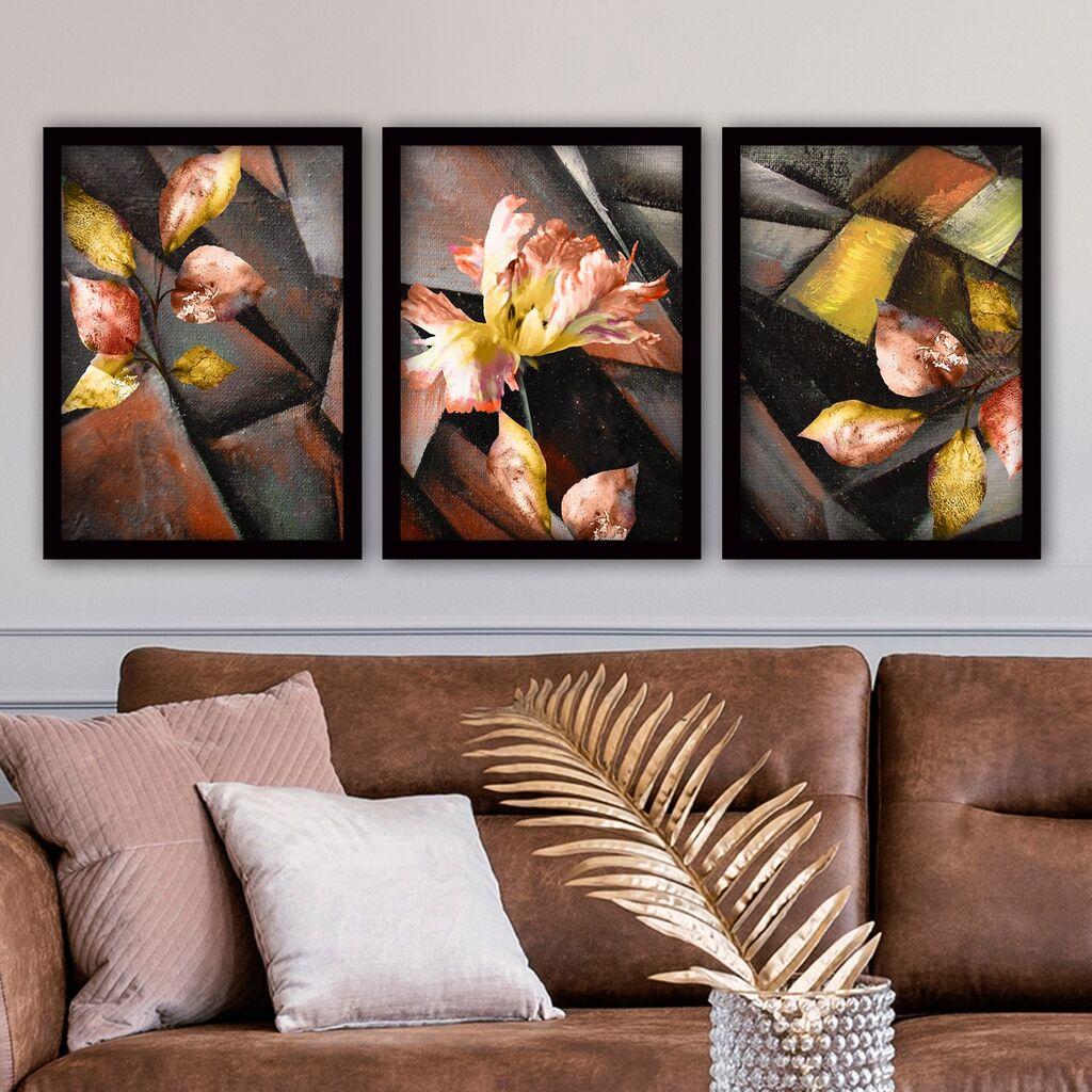 Wallity Set uramljenih slika 3SC139, 3 dijela