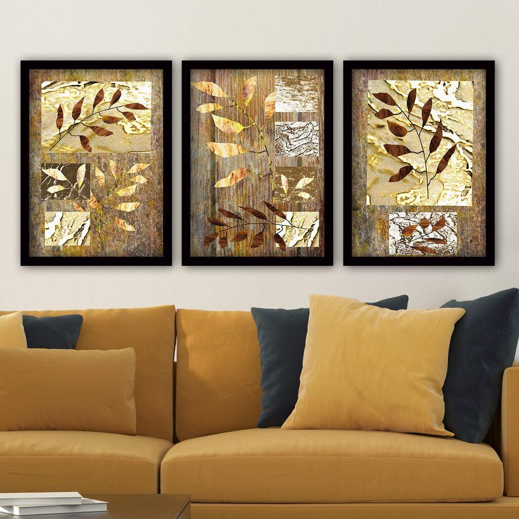 Wallity Set uramljenih slika 3SC133, 3 dijela