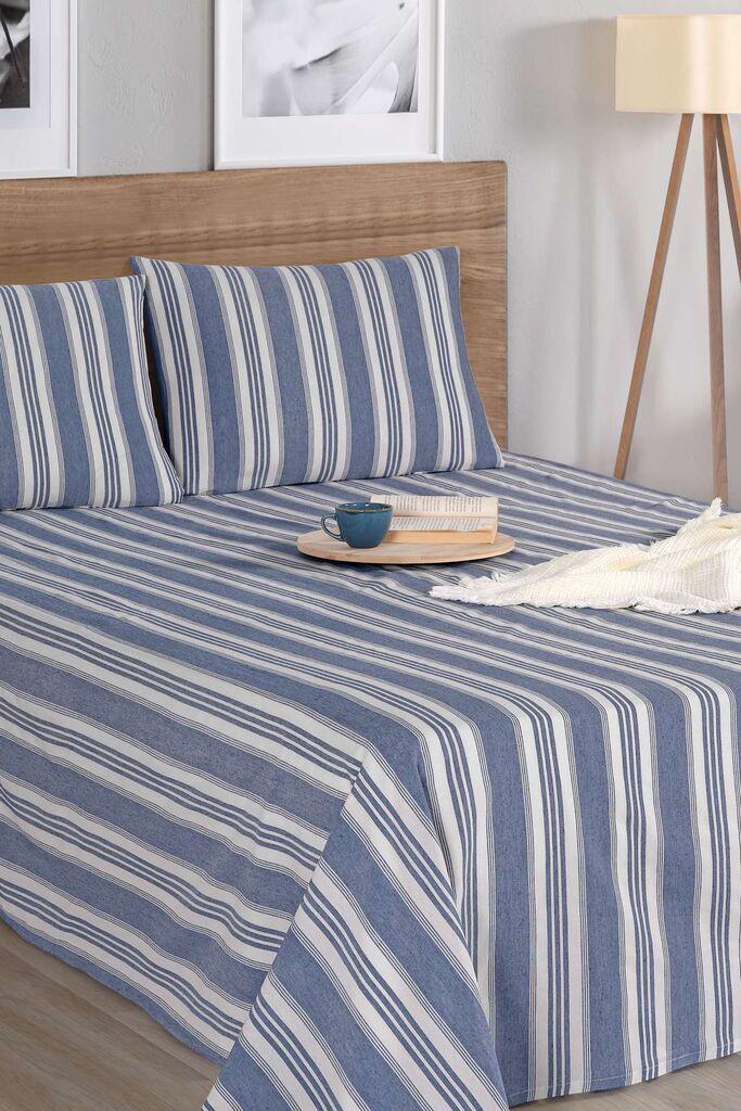 L'essentiel Maison set posteljine Soft Line, 240x160cm, Teget