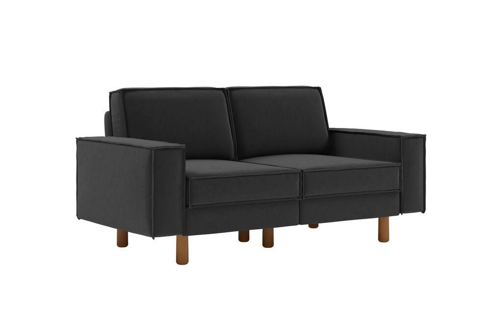 Atelier del Sofa Dvosjed Sparrow 2, Tamno siva