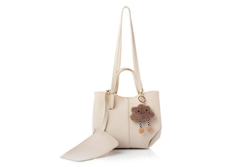 Ženska torba Lucky Bees 1274, krem ​​boje