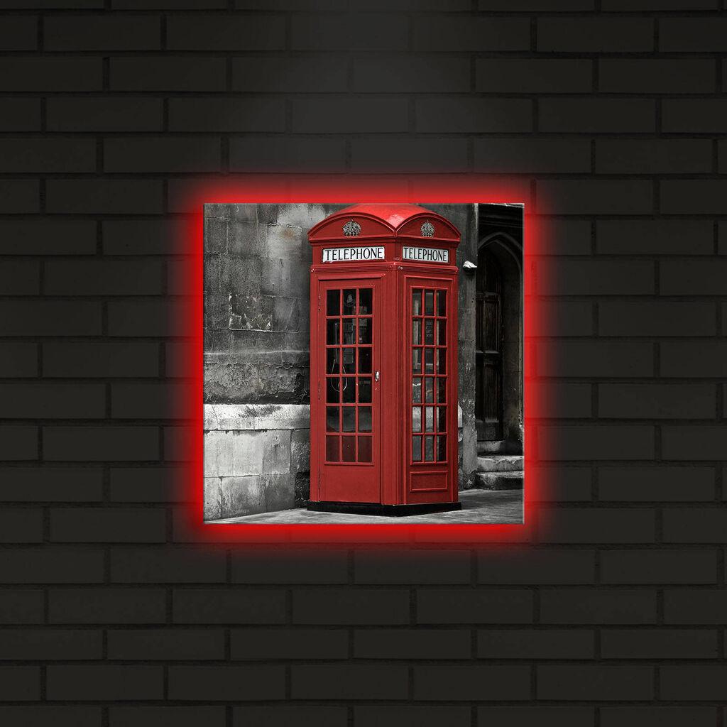 Zidna slika sa LED osvetljenjem 2828DACT-17, 28x28 cm