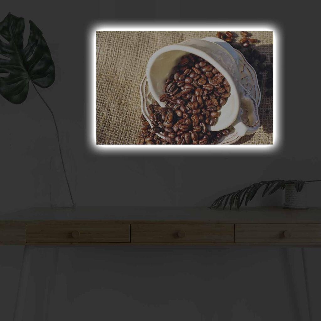 Zidna slika sa LED osvetljenjem 4570KDACT-003, 45x70 cm