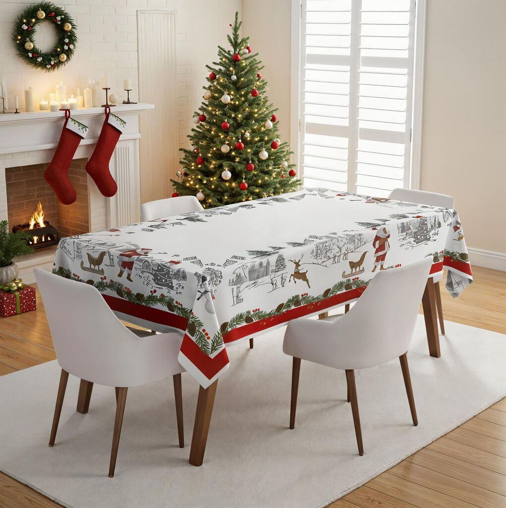 Hermia Stolnjak Zimska čarolija, 160x220cm, Šareni