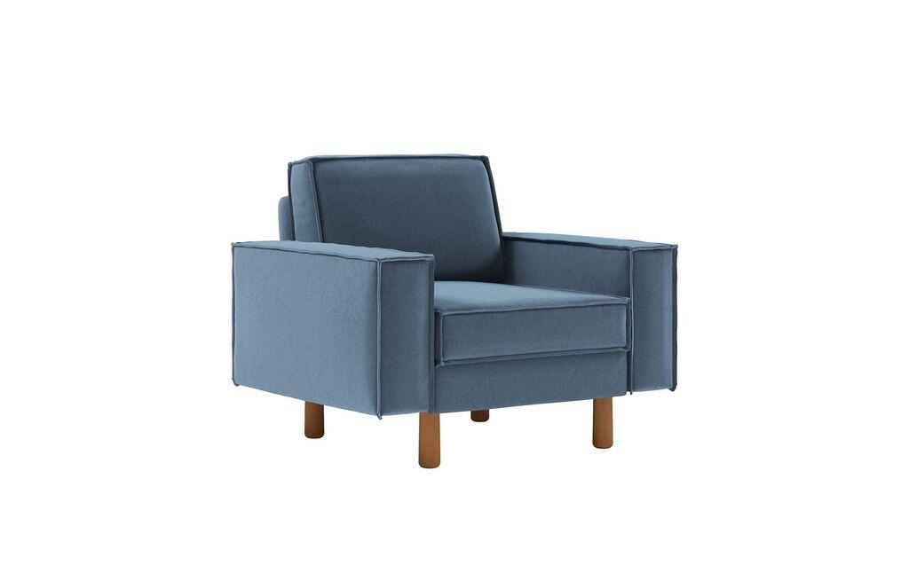 Atelier del Sofa Fotelja Sparrow 1, Plava