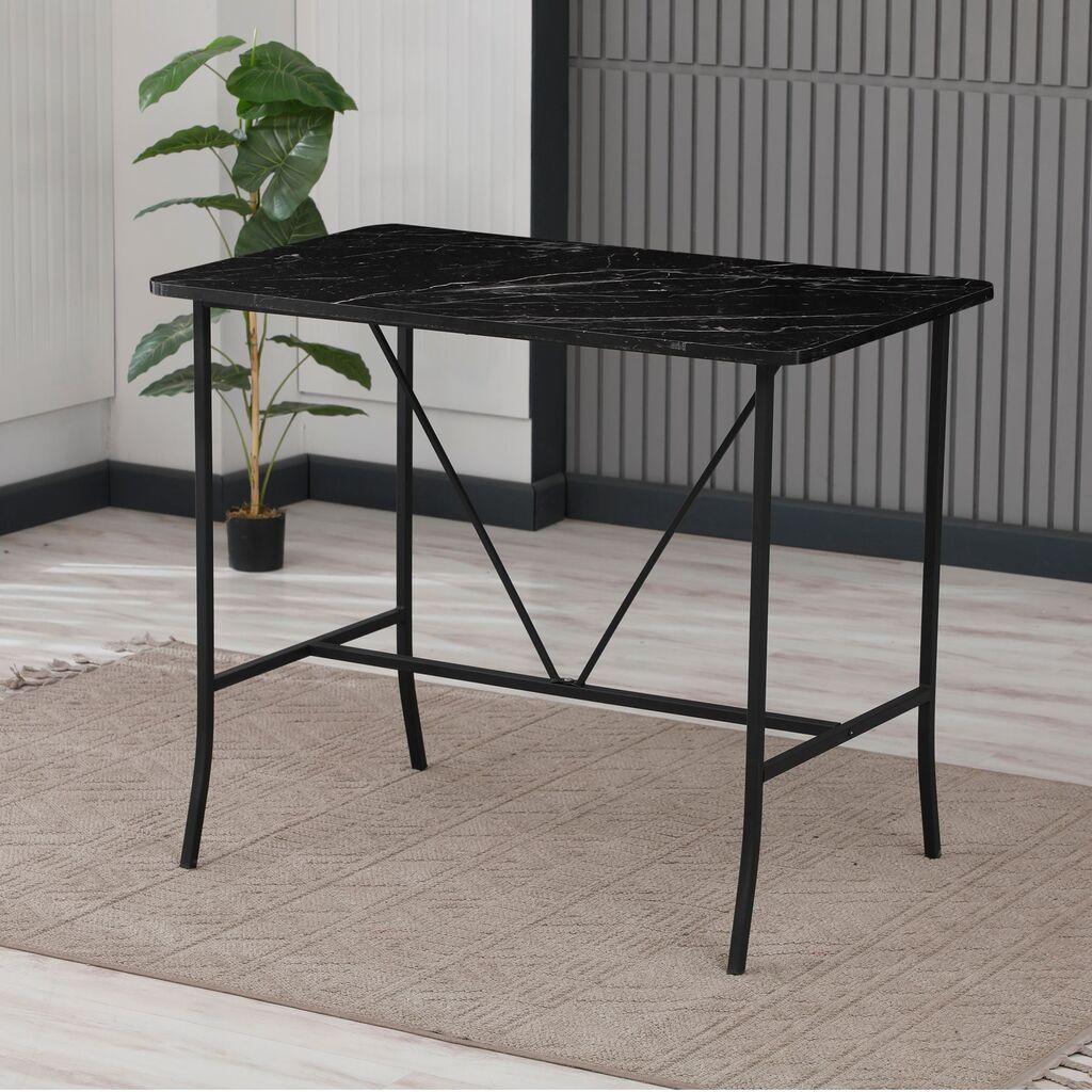 Hanah Home Barski Stol Retro, Crni