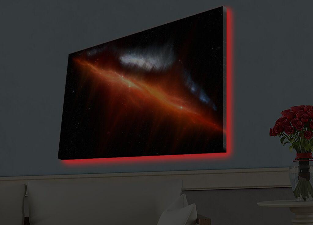 Zidna slika sa LED osvetljenjem 4570HDACT-010, 45x70 cm