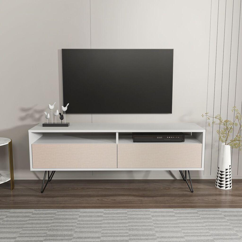 Hanah Home V komoda Flay, 140x53.2x35 cm, bijela