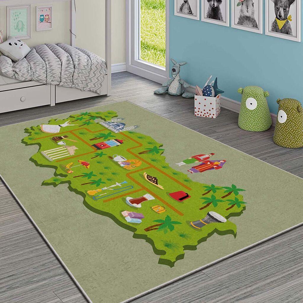Conceptum Hypnose tepih Hmi Kdc-84, pravougaoni, 100 x 140 cm, zeleni