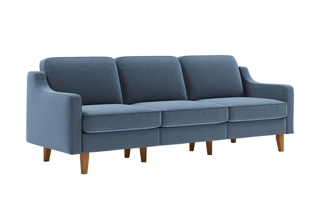 Atelier del Sofa Trosed Robin Extra 3, 220x84x87cm, Plava