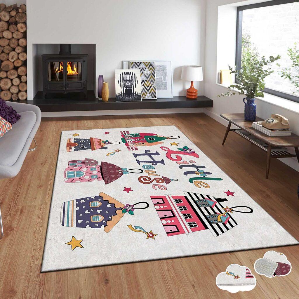 Conceptum Hypnose tepih s novogodišnjim motivima Asr-Crpt-39, Pravougaoni, 160 x 230 cm, Šareni
