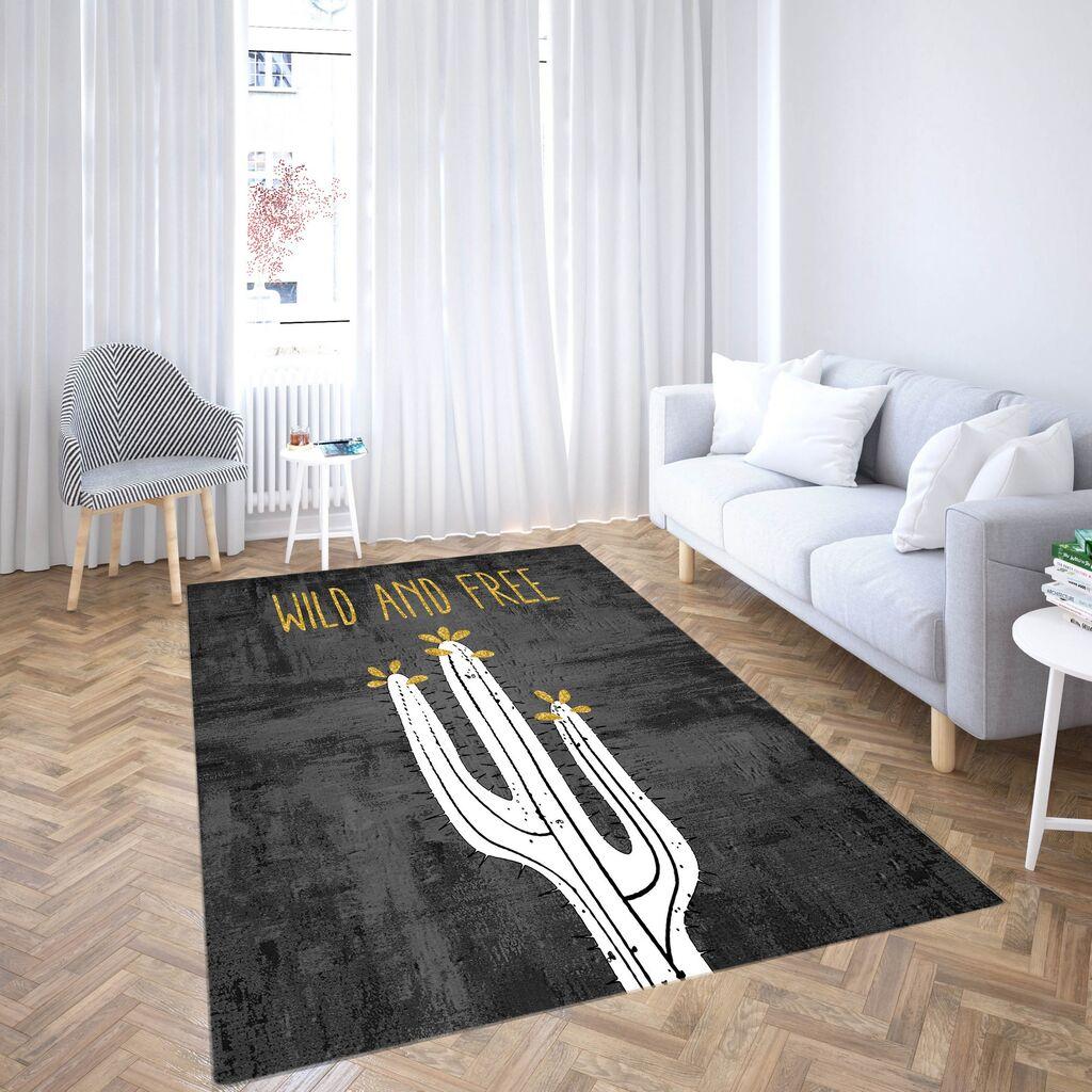 Conceptum Hypnose tepih CG_55, Pravougaoni, 120 x 180 cm, Crno-bijeli