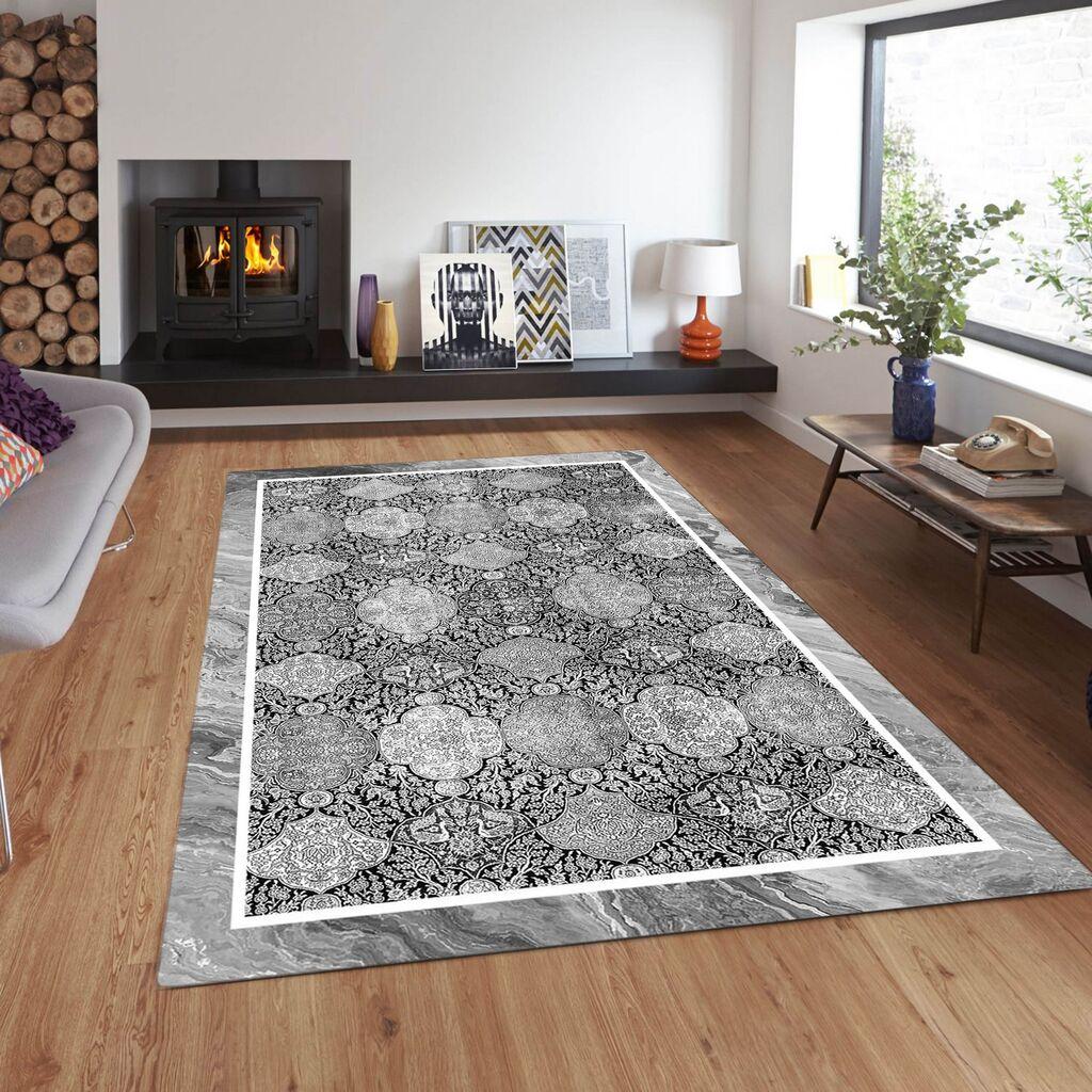Conceptum Hypnose tepih Cg37, pravougaoni, 100 x 140 cm, siva