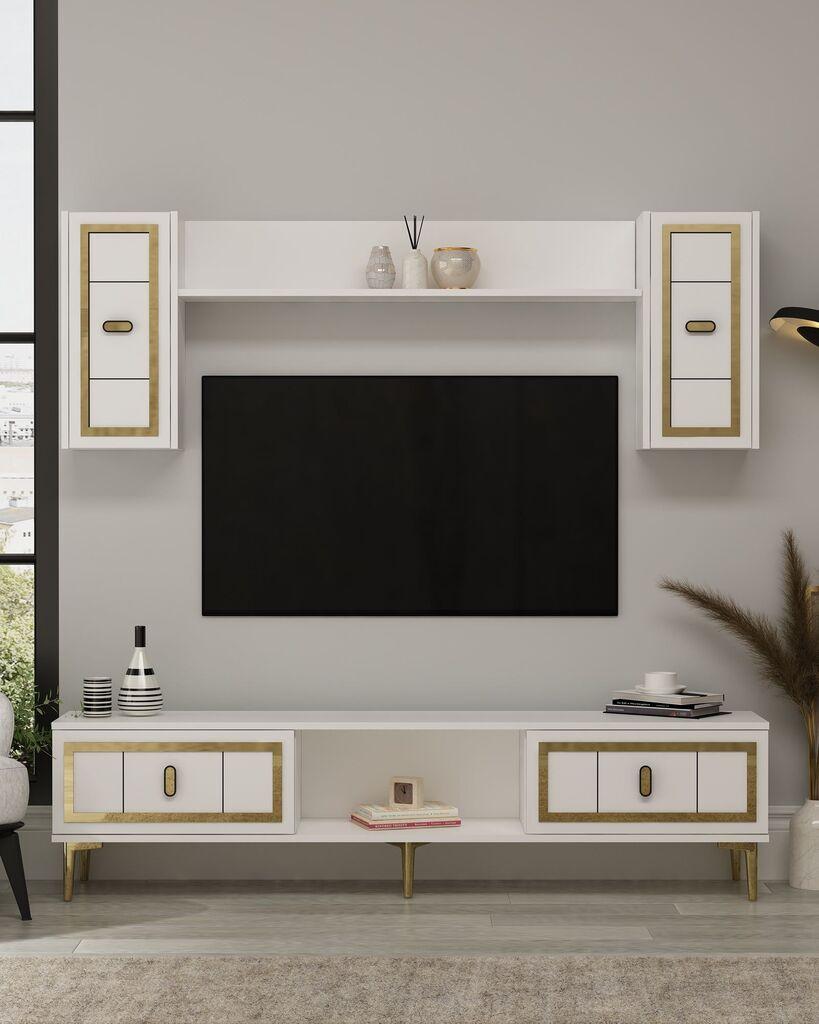 Hanah Home TV stalak, bijeli