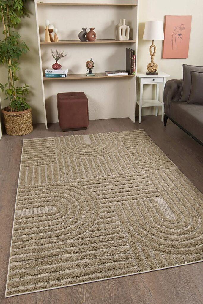 Conceptum Hypnose tepih 691B, pravougaoni, 80 x 150 cm, krem