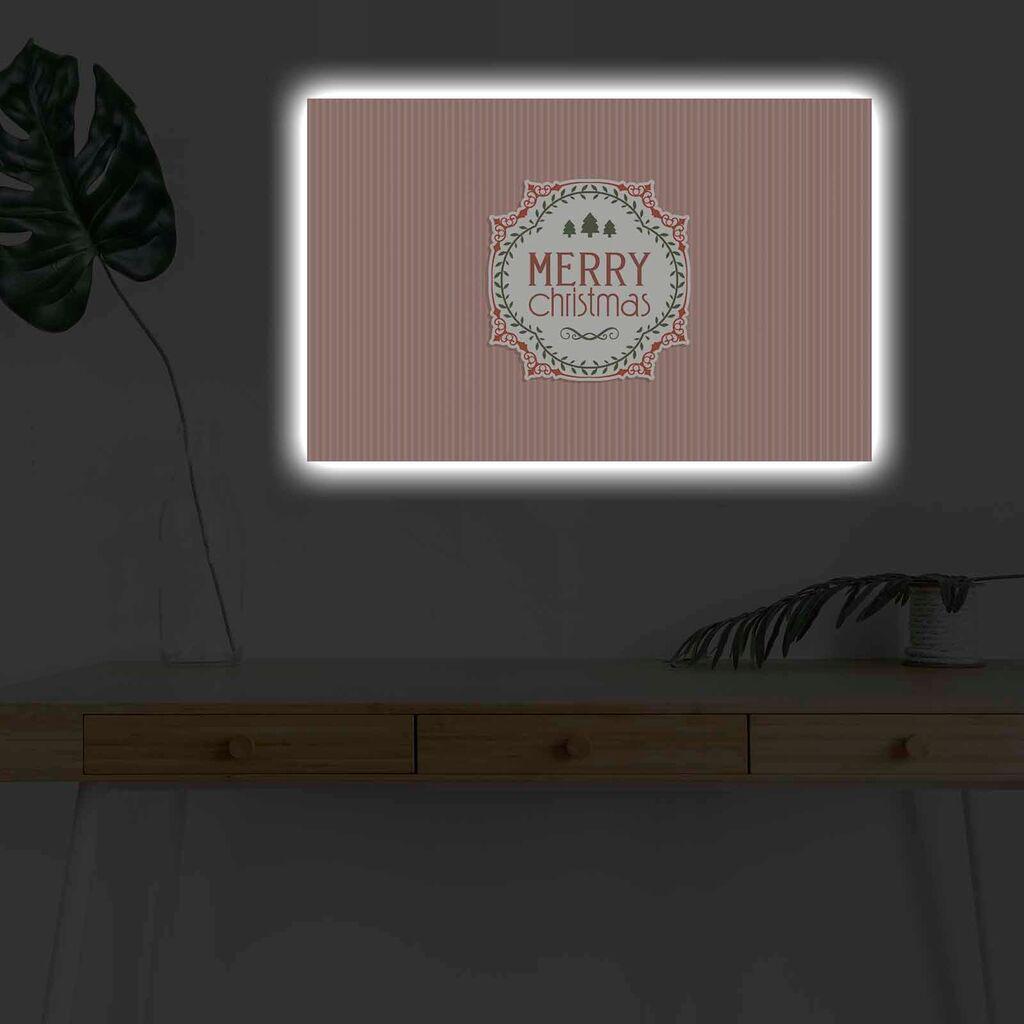 Zidna slika sa LED osvjetljenjem 4570KARDACT - 006, 45x70 cm