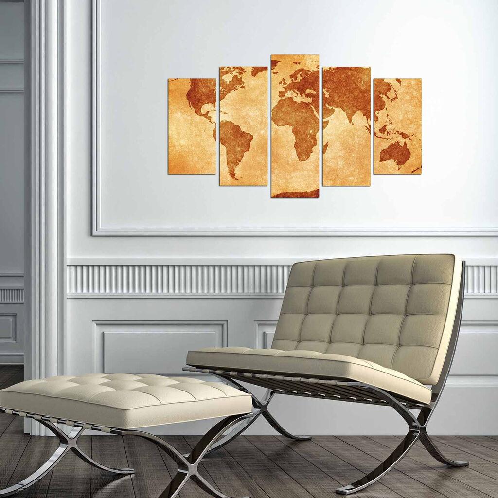 Wallity set Slika 5MAMDF-11, 5 dijelova