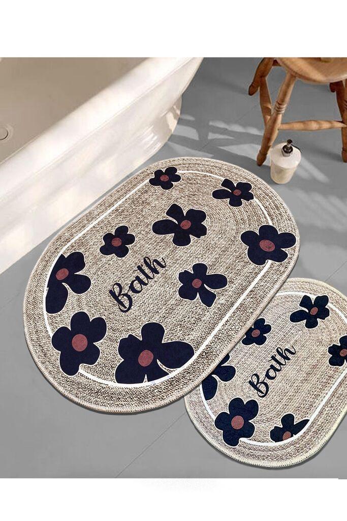 L'essentiel Maison Moole set prostirki za kupatilo, 2 komada, šarene