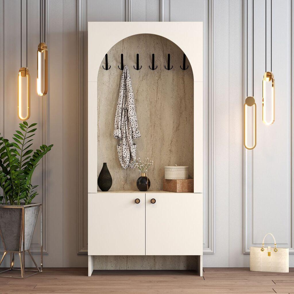 Hanah Home Chiviluk Palermo K, 90x 200,6x 37 cm, krem