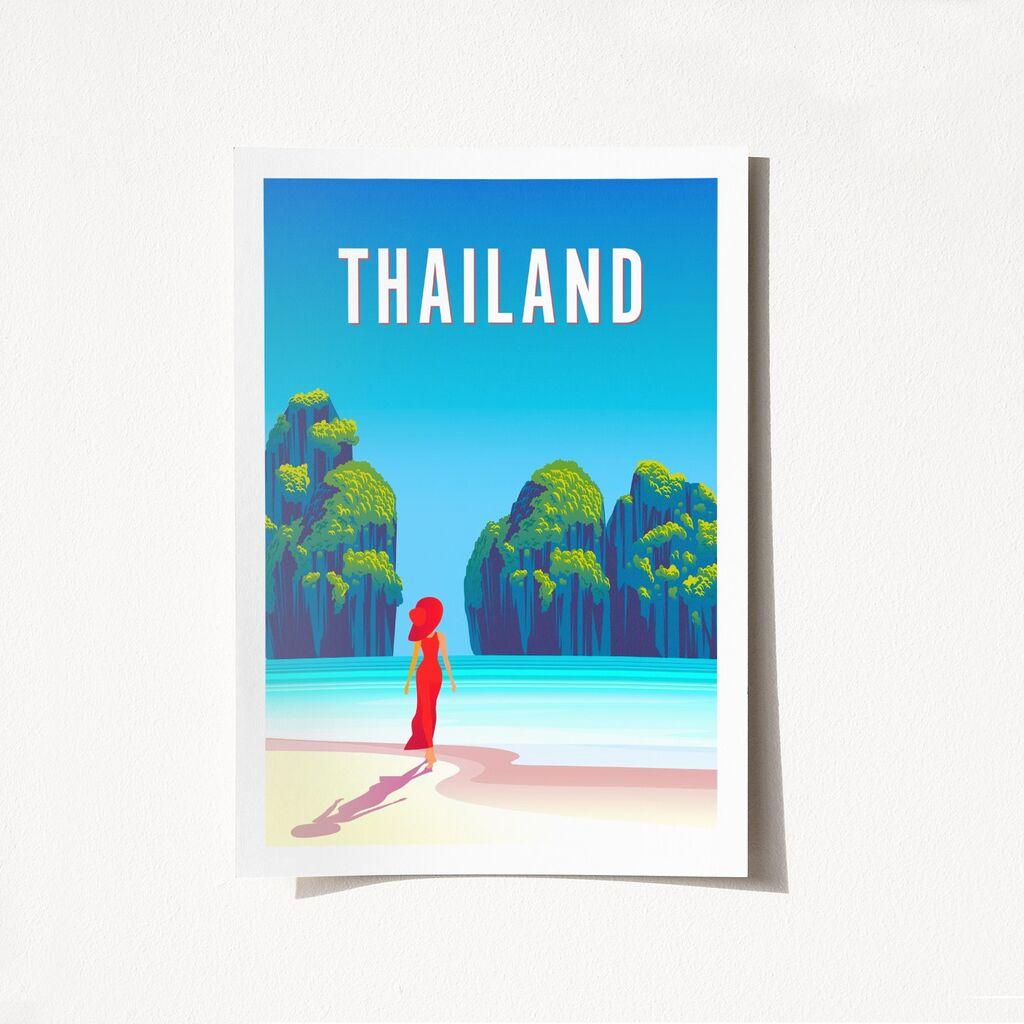 Poster Wallity Tajland-2023, 29,7x42 cm