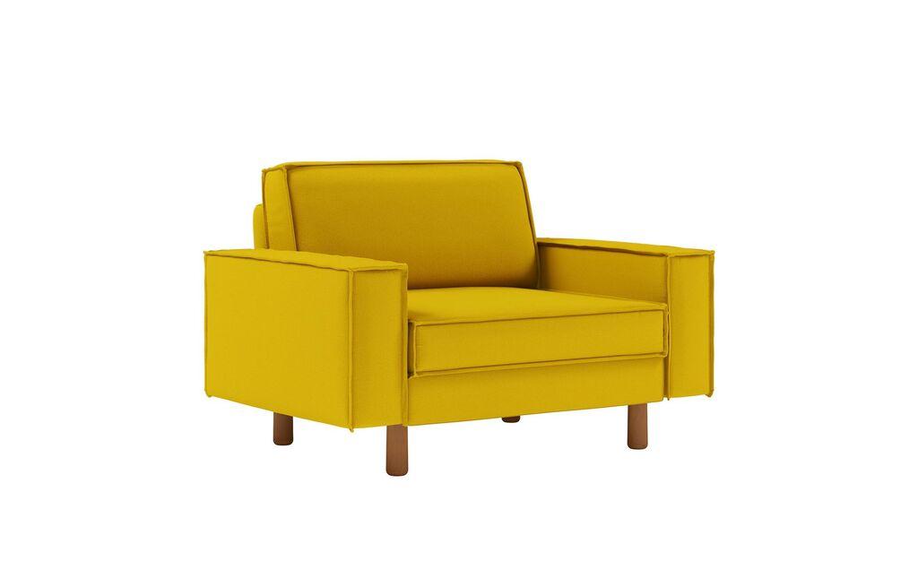 Atelier del Sofa Fotelja Sparrow Dvosjed, Žuta