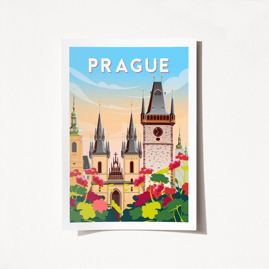 Poster Wallity Prag-2009, 50x70 cm