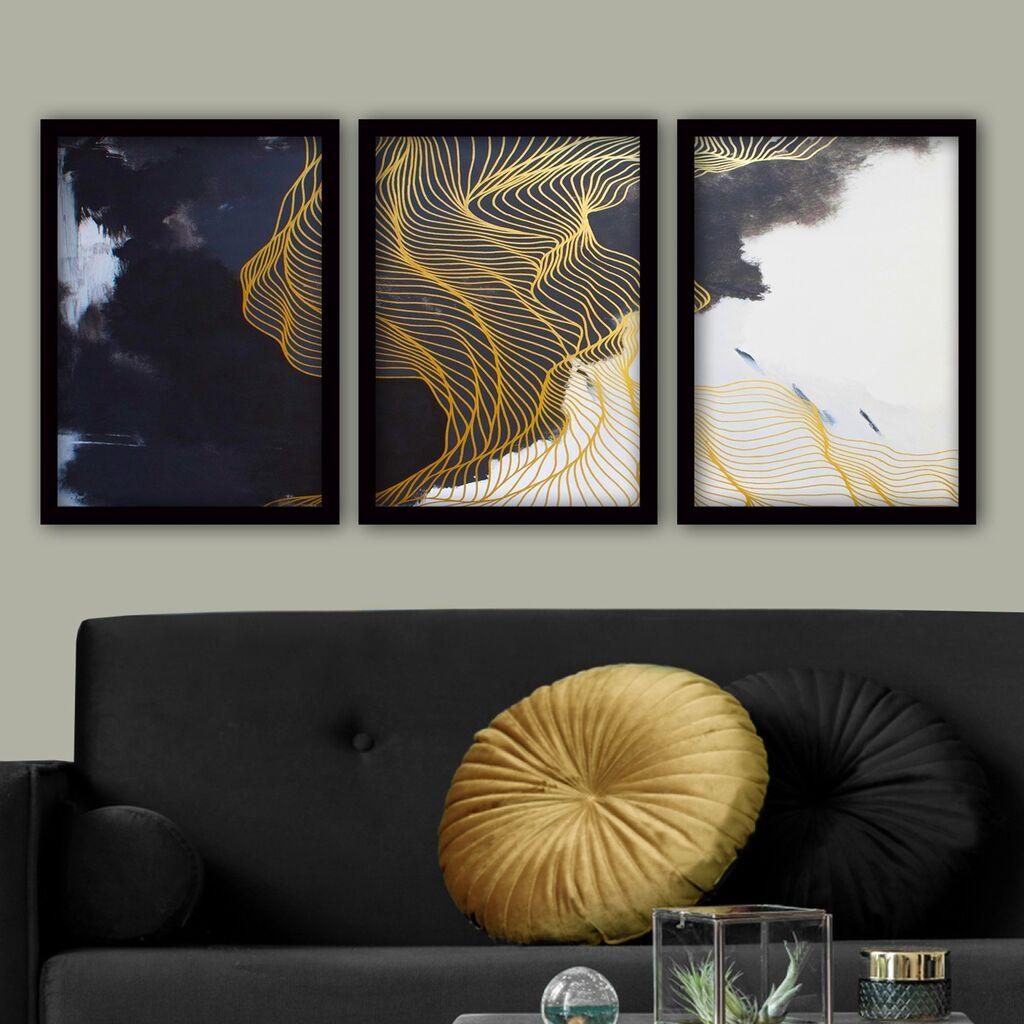 Wallity Set uramljenih slika 3SC186, 3 dijela