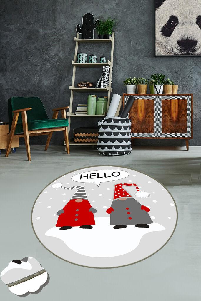 Conceptum Hypnose Carpet Snjegović, 100 cm, šareni