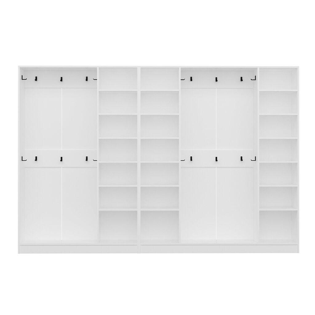 Hanah Home Ormar za hodnik Kale - 8125, 315x210x35 cm, Bijela