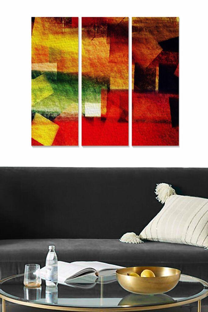 Set slika Wallity MDF214655590, 3 dijela