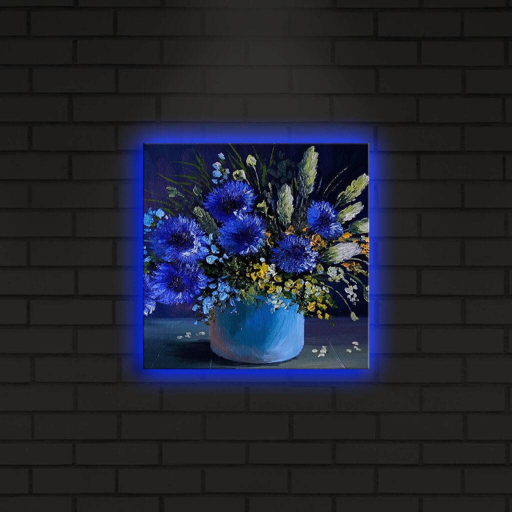 Zidna slika sa LED osvetljenjem 2828DACT-14, 28x28 cm