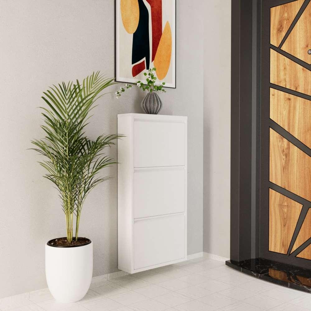 Hanah Home Stalak za cipele, 50x103x15 cm, Bijela