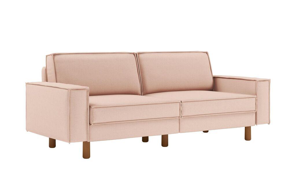 Atelier del Sofa Trosed Sparrow 3, 223x89x87cm, Svijetlo roza